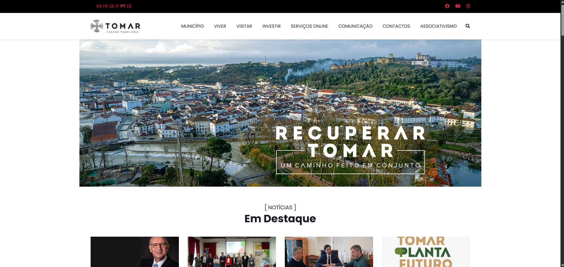 Municipal websites